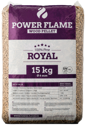 POWER FLAME 15 kg w ofercie e-pellet.pl