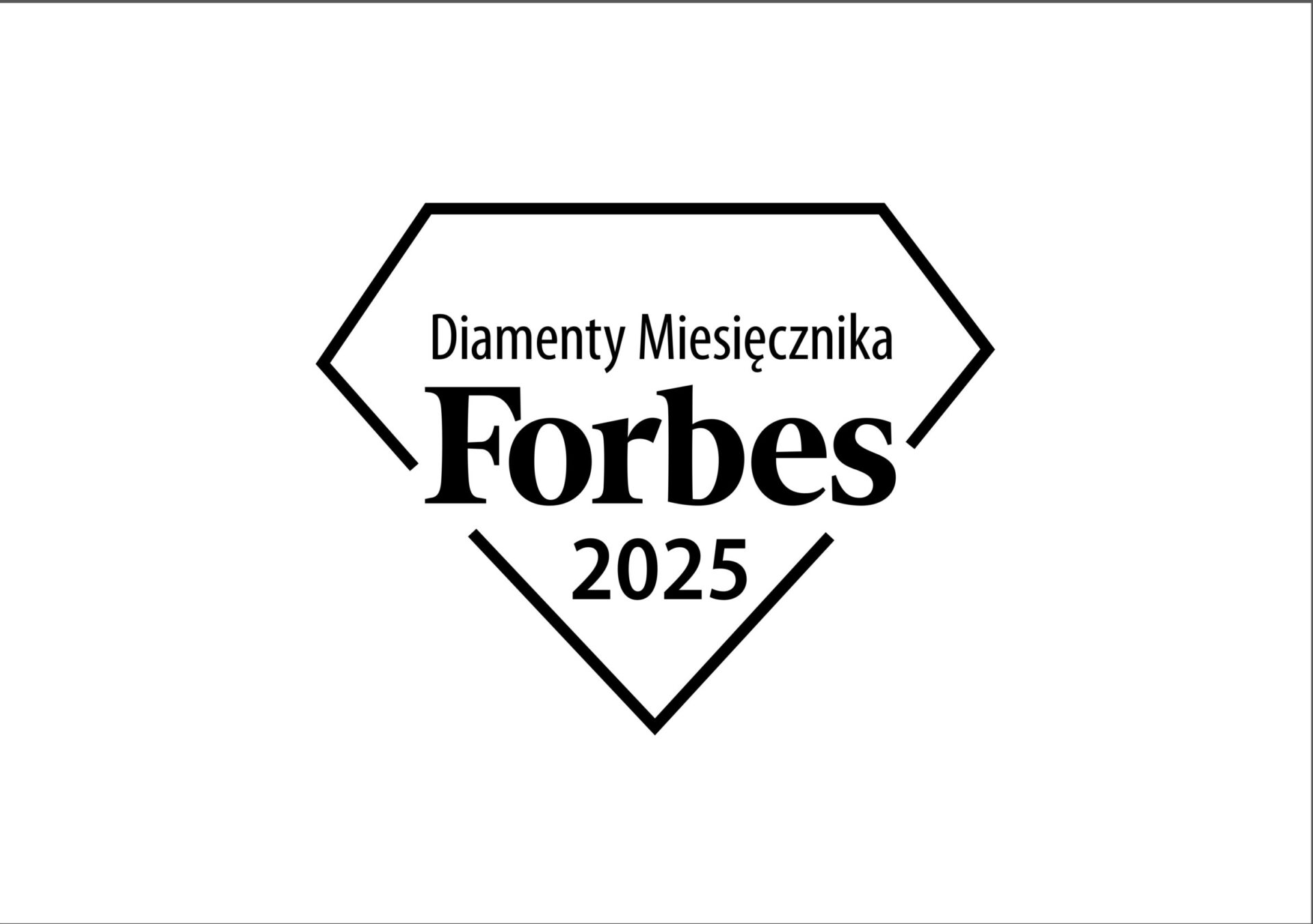 Diamenty Forbes 2025 Logo grafika